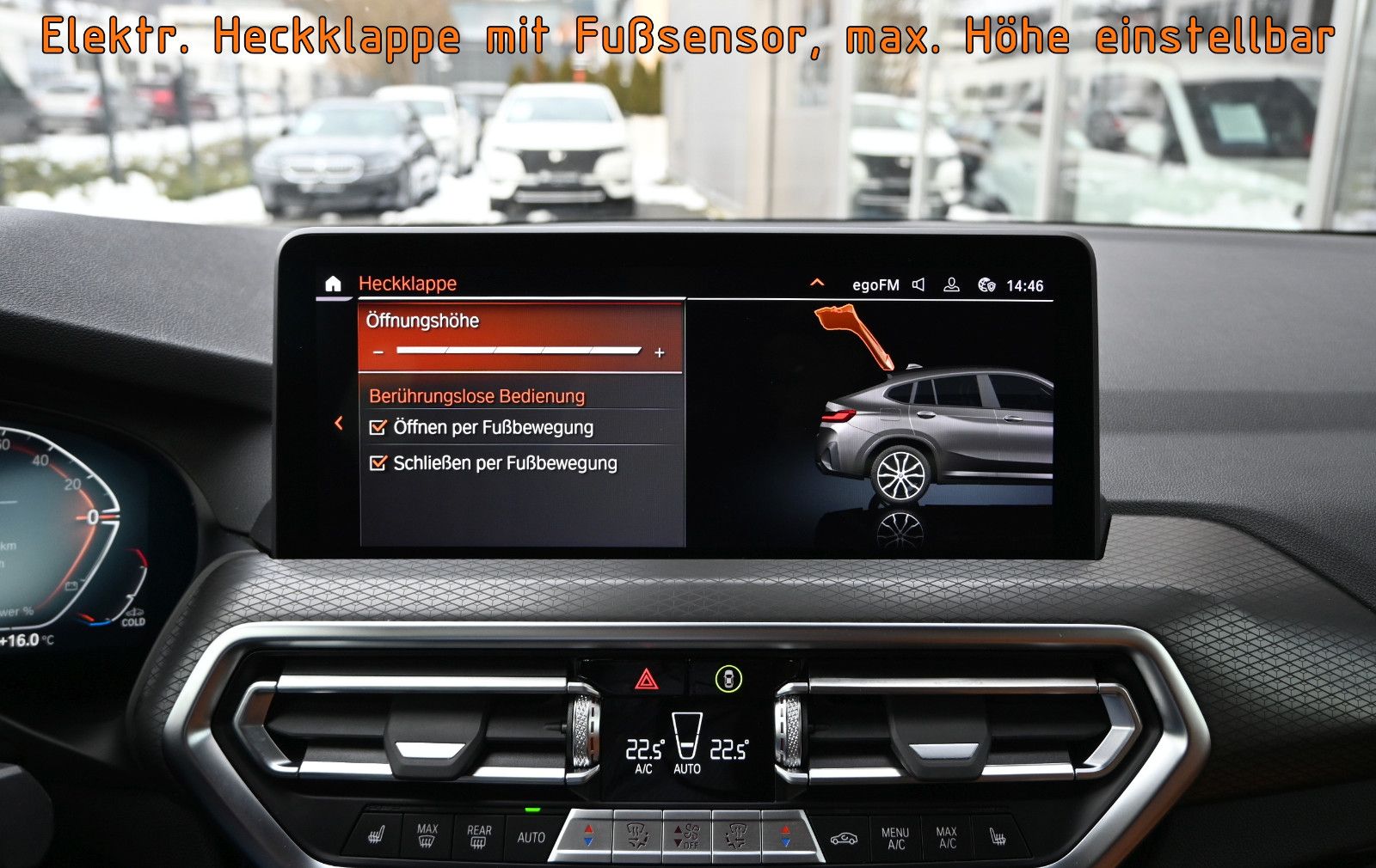 Fahrzeugabbildung BMW X4 xDr30d M SPORT °UVP 96.290€°AHK°M-SITZ°STHZG°