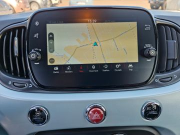 Fiat 500 Cabrio Dolcevita Navi Klimaaut LM
