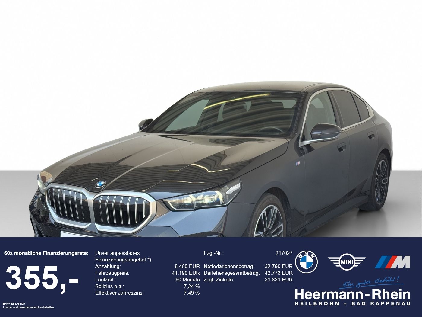 BMW 520iA Lim. M Sport NaviProf.DriveAss .LED.ParkAs foto 1