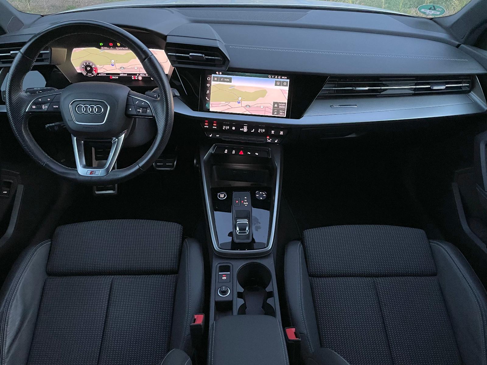 Audi A3 Sportback 35 TFSI *S line*LED*ACC*Teilleder**, миниатюра 12