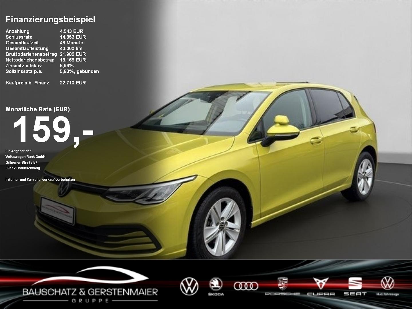 Volkswagen Golf VIII 2.0 TDI DSG Life*FAHRSCHULFAHRZEUG AHK