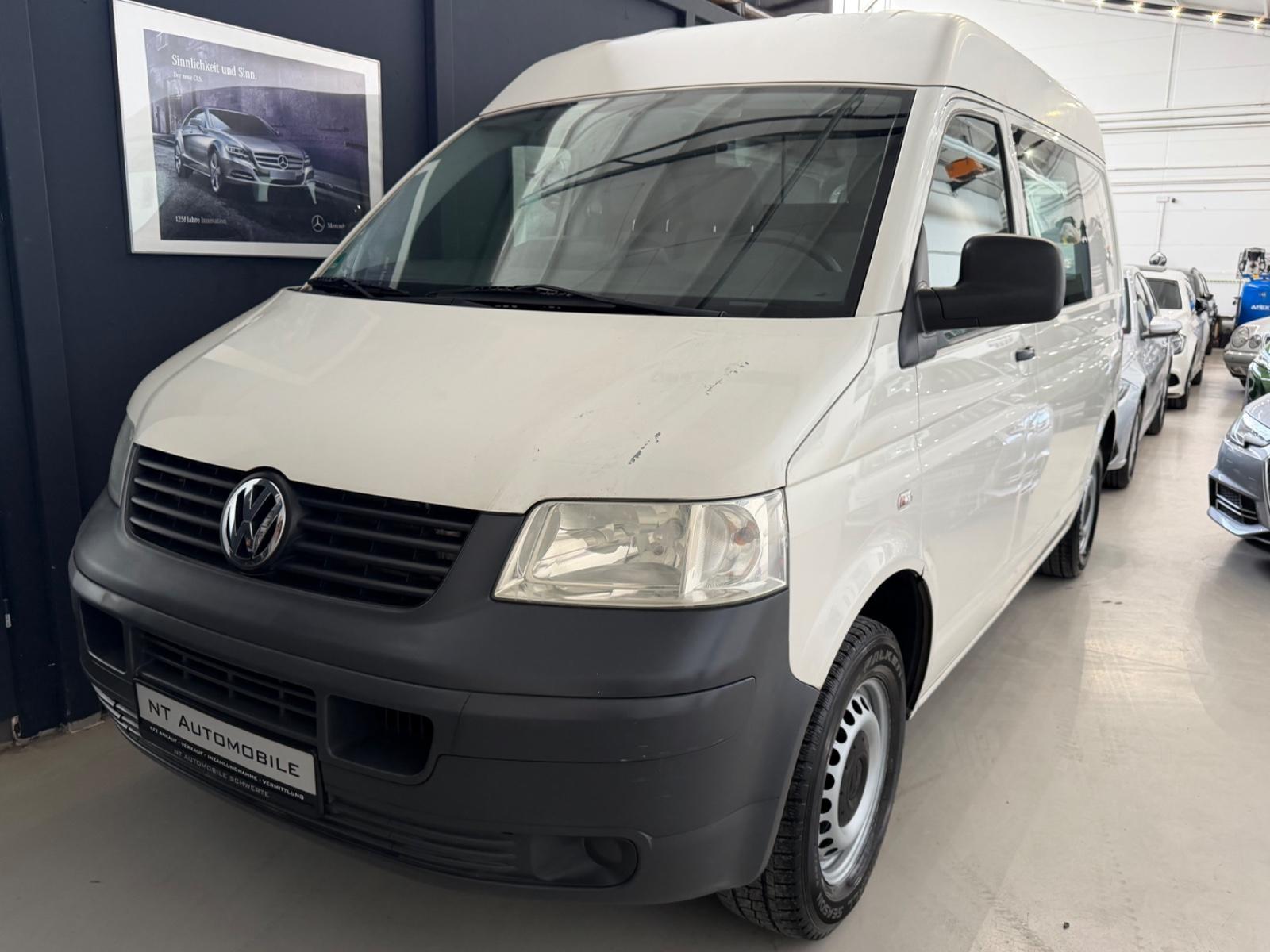 Volkswagen T5 2.5 TDI Transporter Hochdach Klima St-Hzg. 1H