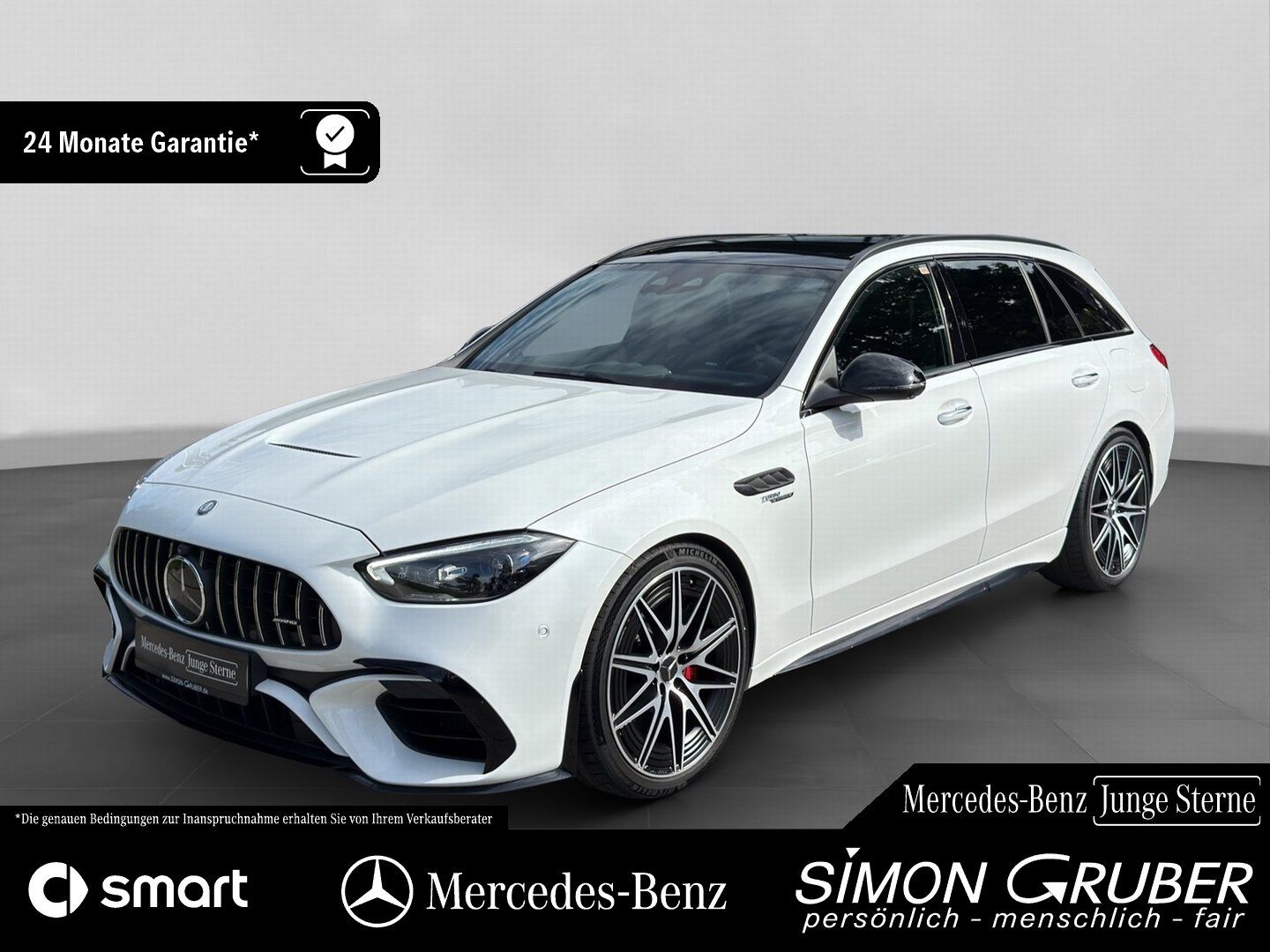 Fahrzeugabbildung Mercedes-Benz C 63 T SE Performance Aero Driver HUD Burm Pano