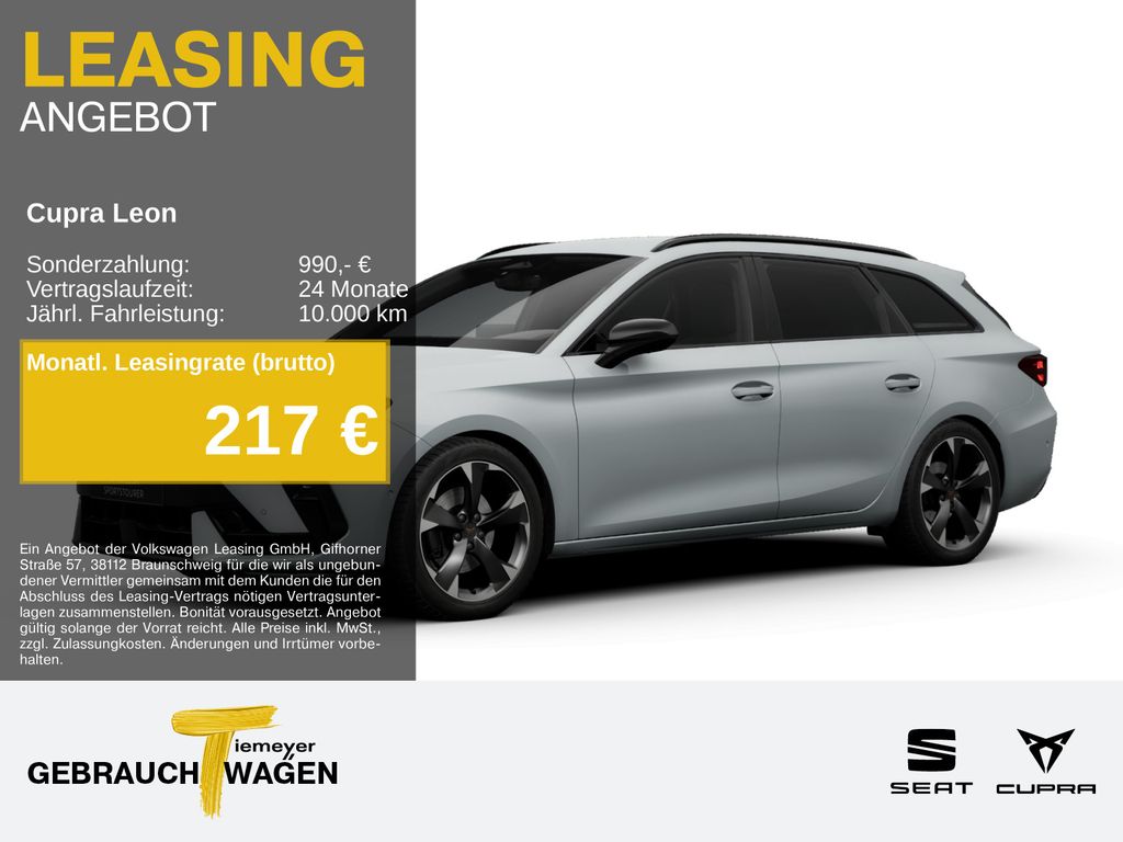 Cupra Leon Sportstourer 2.0 TDI DSG NAVI AHK KAMERA