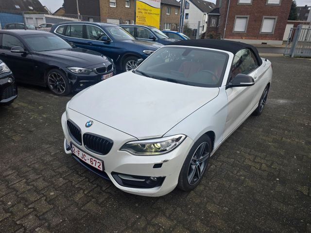 BMW 218 Baureihe 2 Cabrio 218 i Xenon Leder PDC Navi