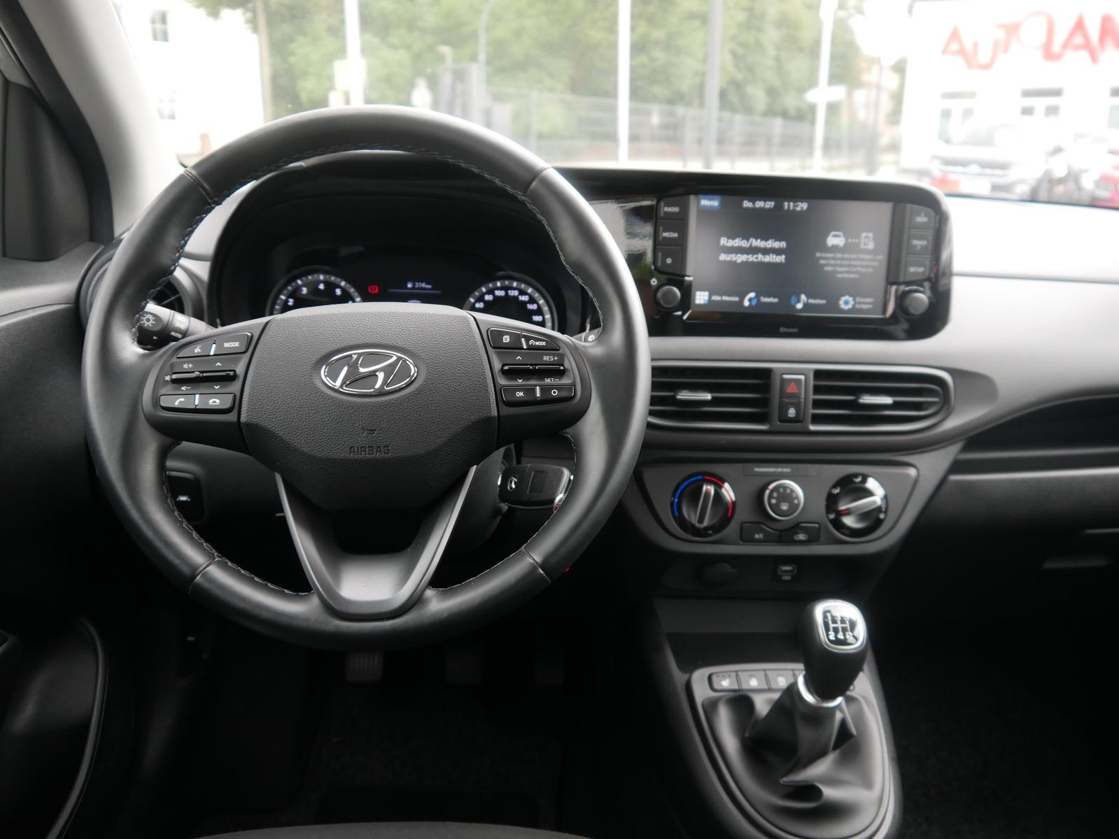 Hyundai i10 1.0 Trend Sitzheizung Tempomat Spurhalte PDC