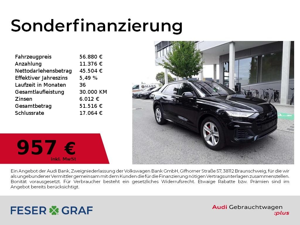 Audi Q8 SUV TFSI e virt.Cockpit/B&O/Matrix/Head Up He
