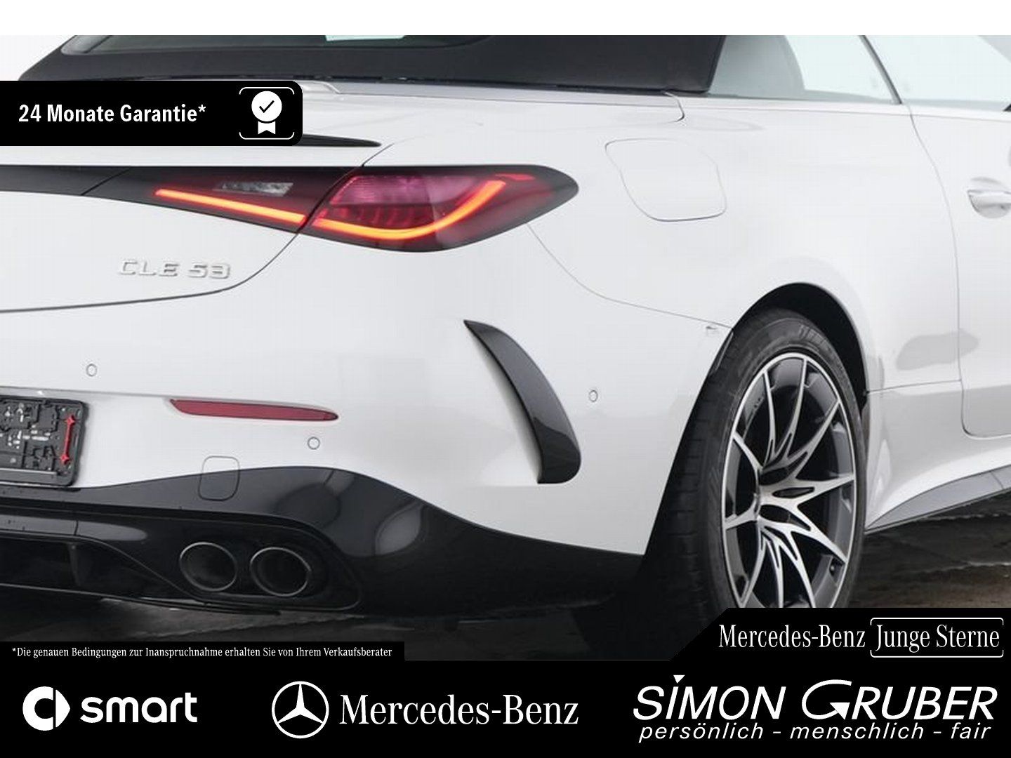 Fahrzeugabbildung Mercedes-Benz CLE 53 4M+ Cabrio AMG Optik RealSound Sitzklima