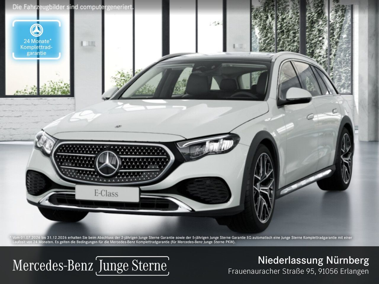 Mercedes-Benz E 300 de T 4M All-Terrain/PANO/AHK/20" AMG/DISTR