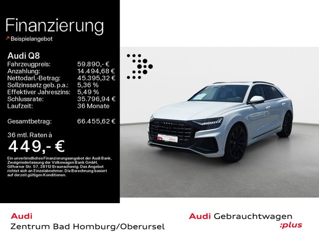 AUDI Q8 50 TDI qu S line*Navi*Matrix*HUD*B&amp;O*Pano*Vir