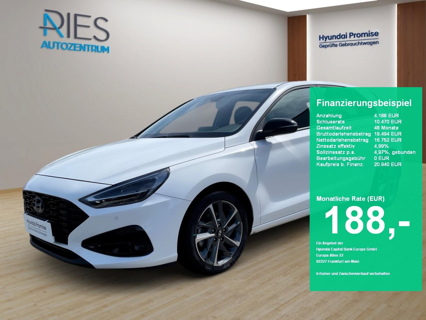 Hyundai i30 1.0 T-GDI Advantage KlimaA*LED*Navi*SHZ*ACC