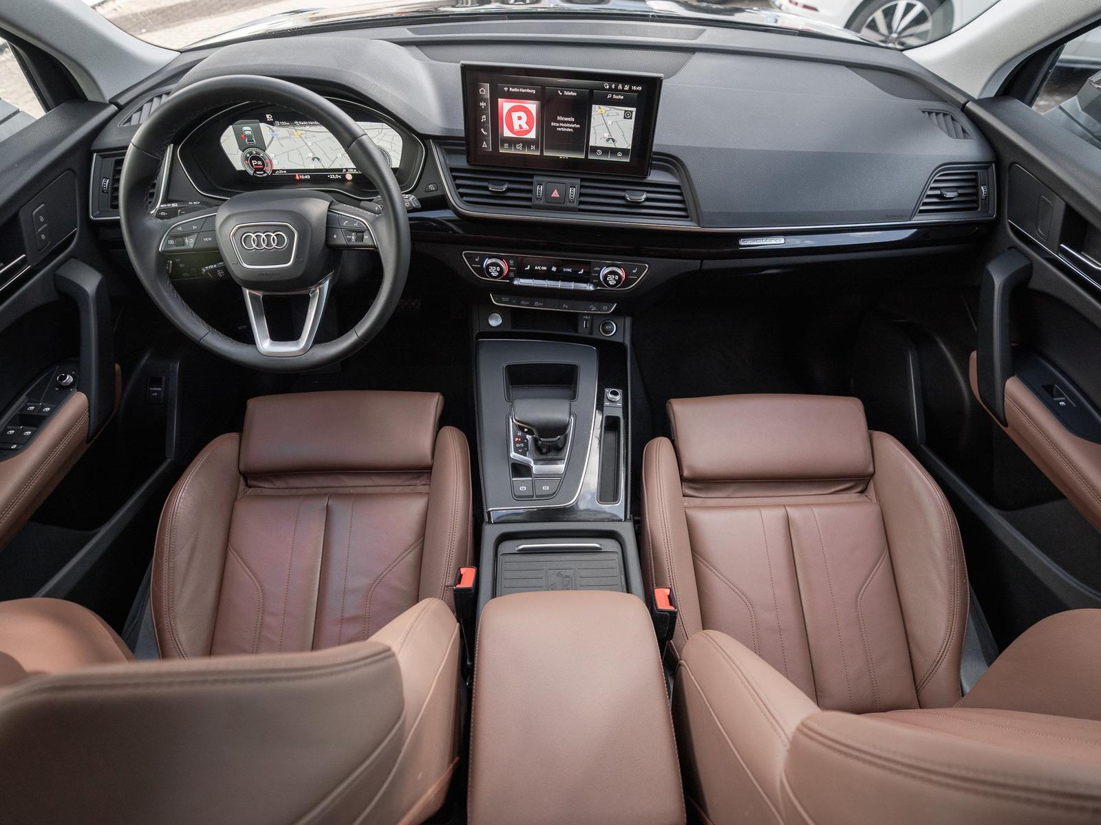 Audi Q5 TDI AHK Kam. Leder Navi Virtual el.Heck ACC A