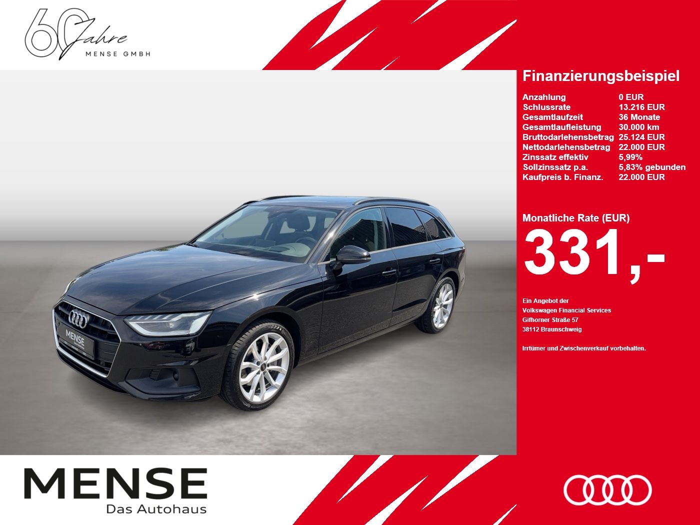 Audi A4 Avant 40 TDI S tronic Matrix AHK HUD