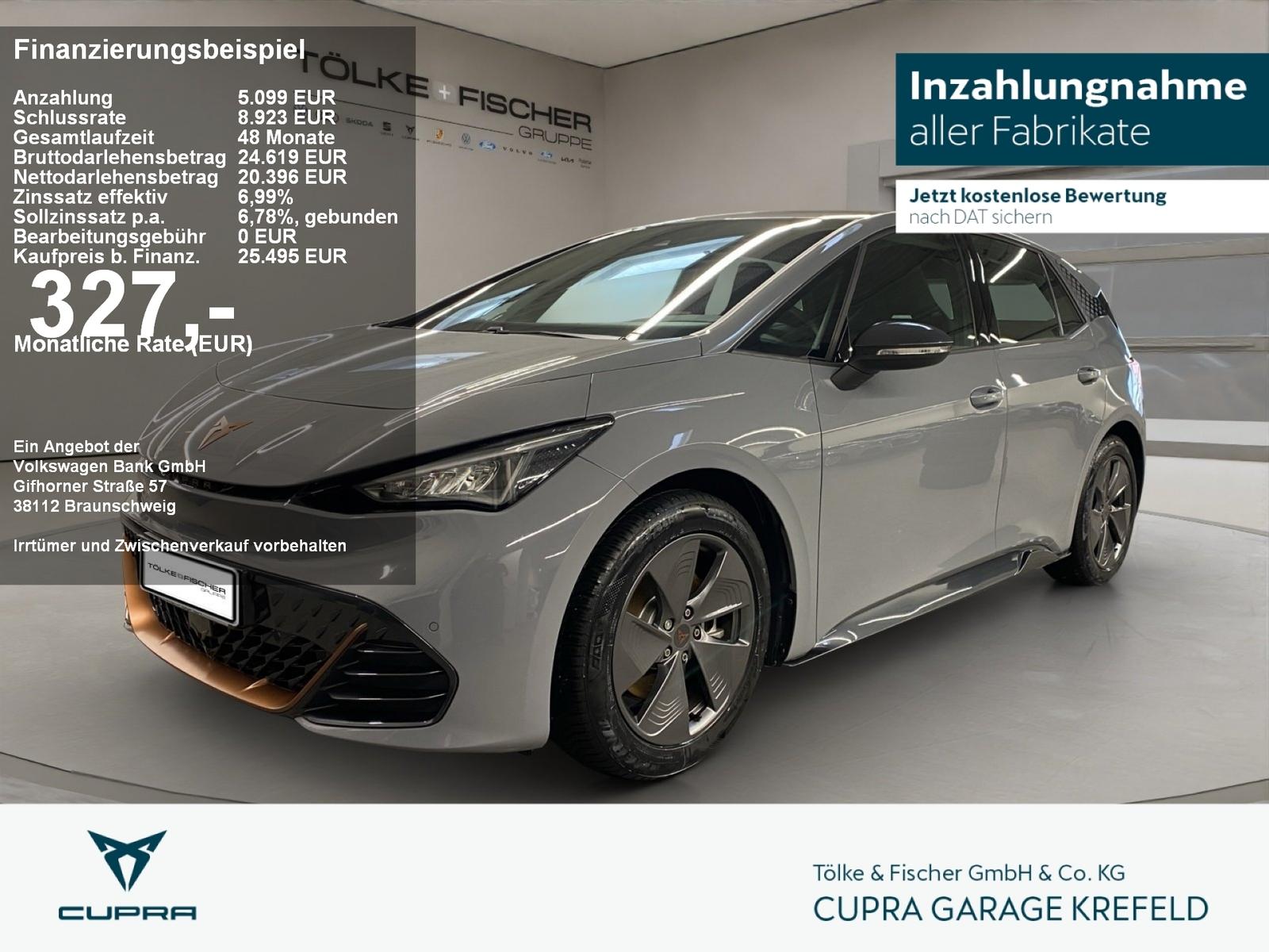 Cupra Born 150 W ACC AUT Kam. Navi Sportp. Virtual LED