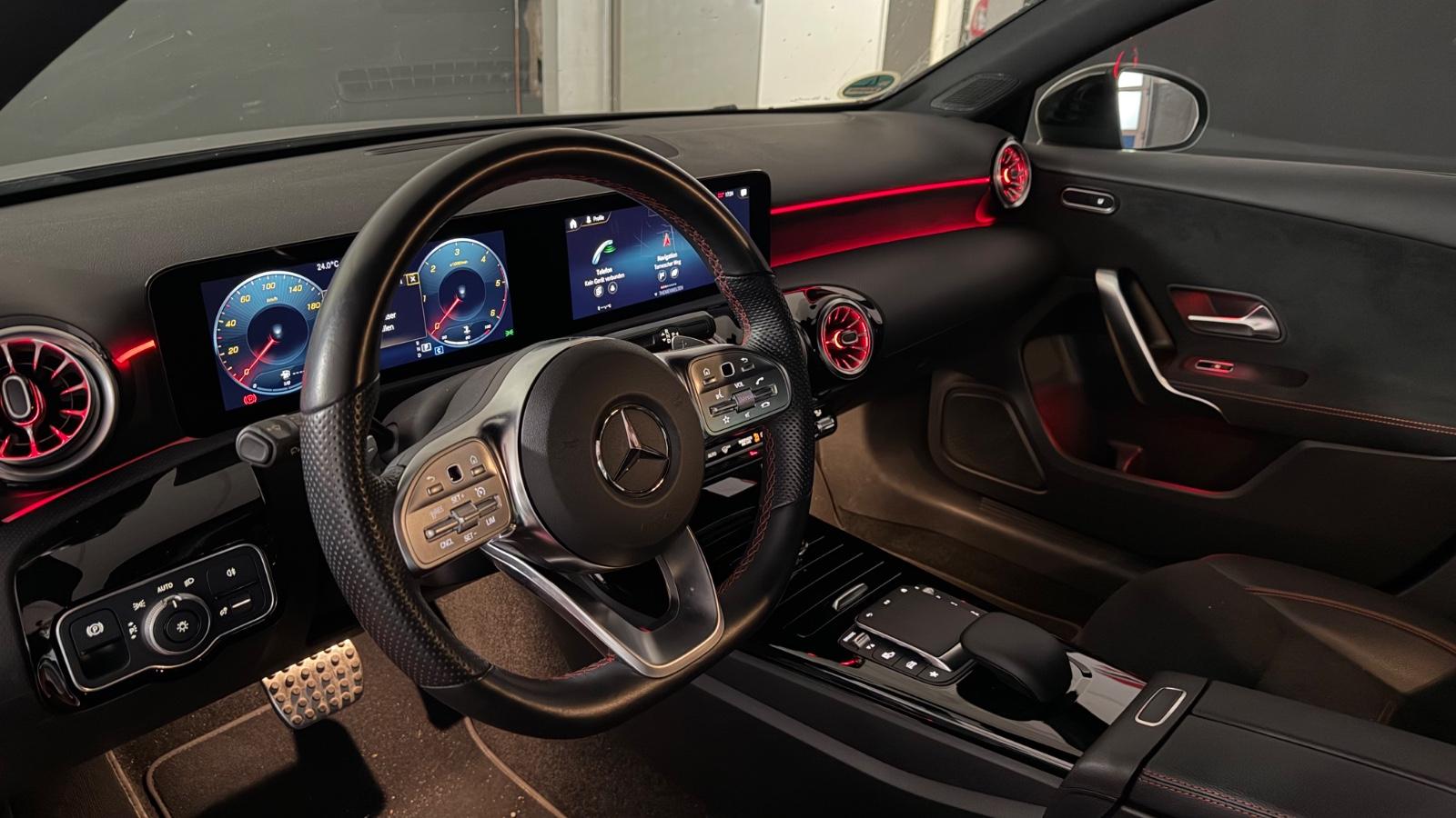 Mercedes-Benz A-Class d AMG LINE WIDESCREEN*AMBIENTE*NIGHT*LED, миниатюра 14