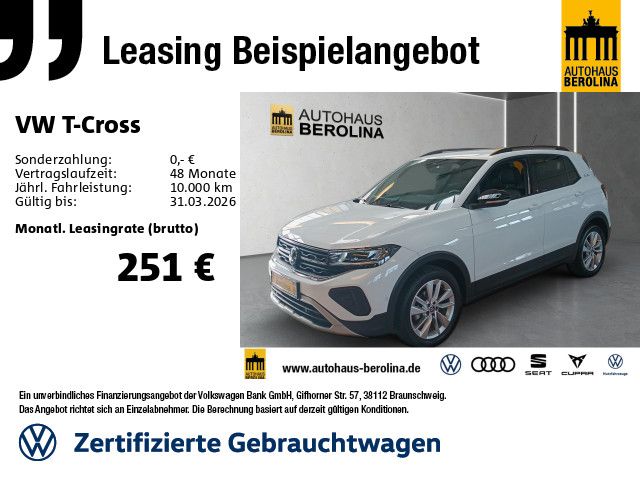 Volkswagen T-Cross 1.0 TSI Goal DSG *AHK*ACC*NAV*LED*SHZ*