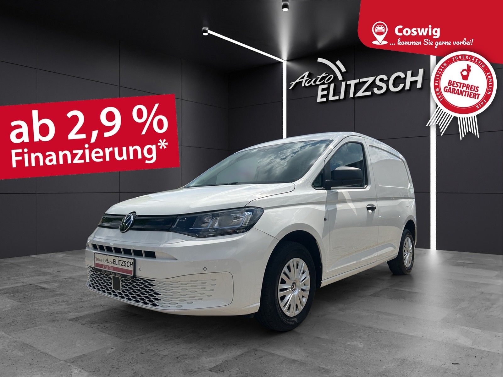 Fahrzeugabbildung Volkswagen Caddy TDI Kasten AHZV PDC KLIMA SITZH. WINTERP.