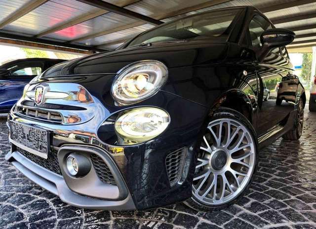 Abarth 595 CABRIO BLACK 37000 KM PELLE TOTALE UN