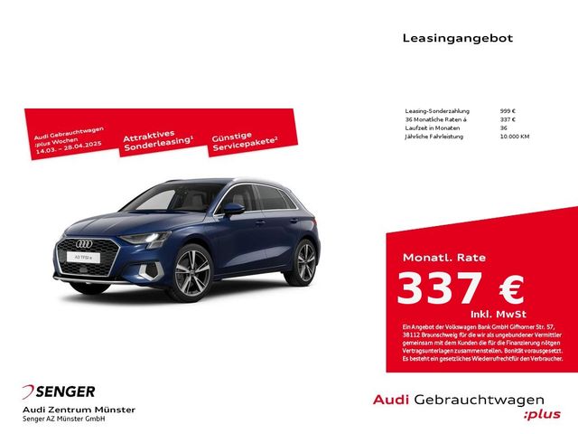 Audi A3 Sportback 40 TFSI e advanced MMI Navi LED AHK