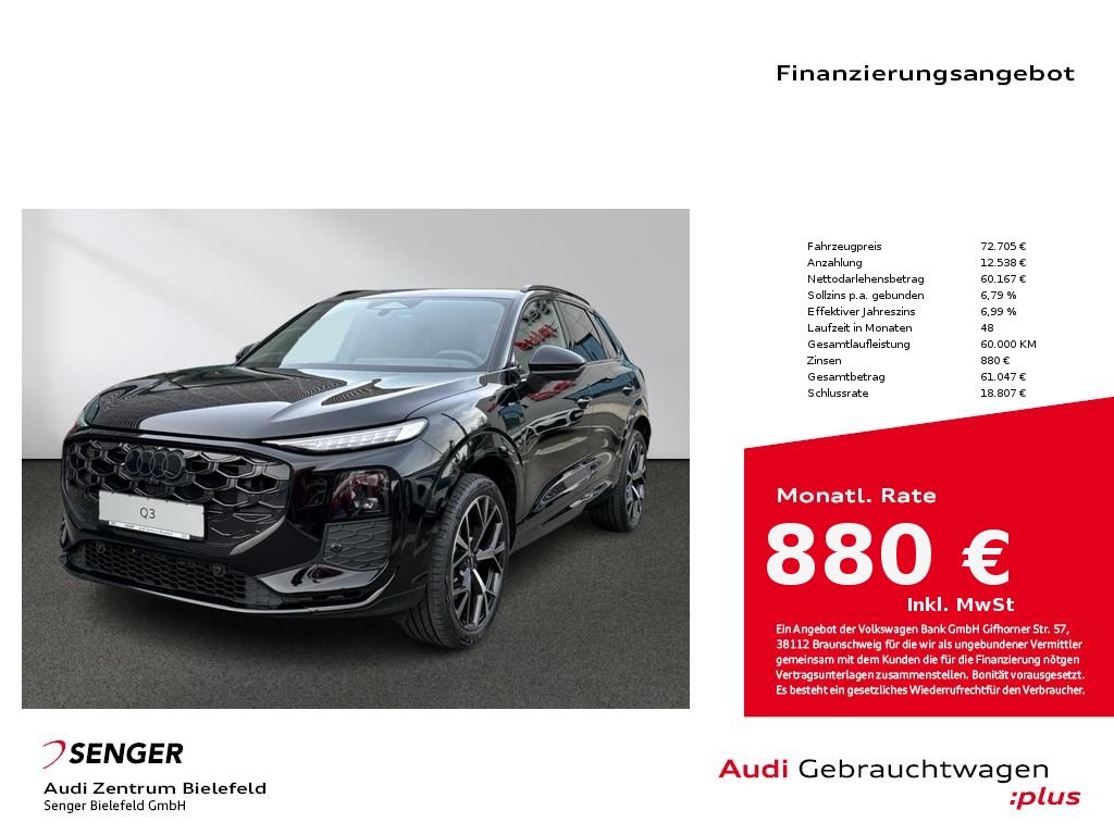 Audi Q3 e-hybrid Panorama Navi Matrix-LED Memory