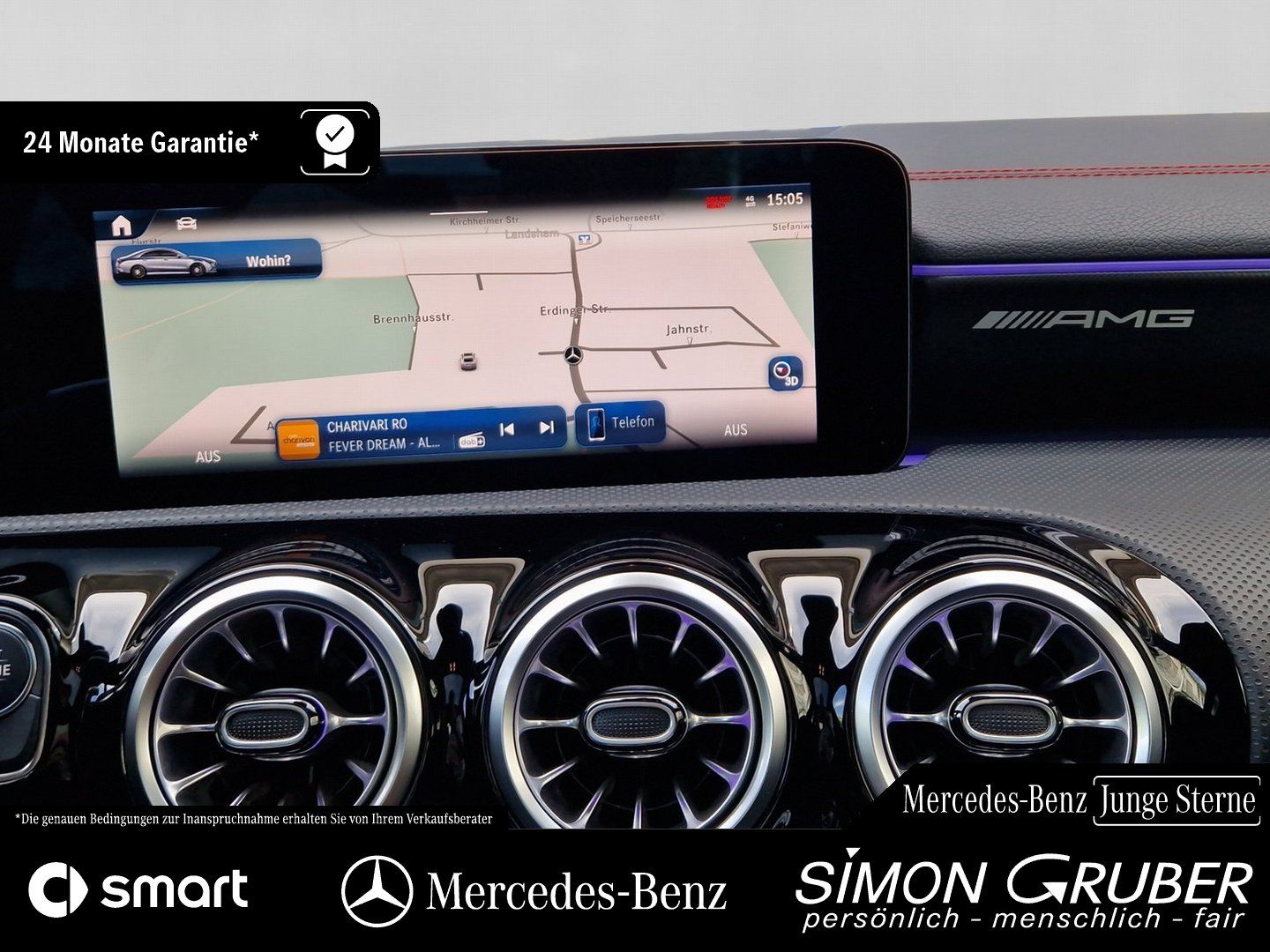 Fahrzeugabbildung Mercedes-Benz CLA 45 S 4M AMG Aero Burm Pano MBeam 360 drivers