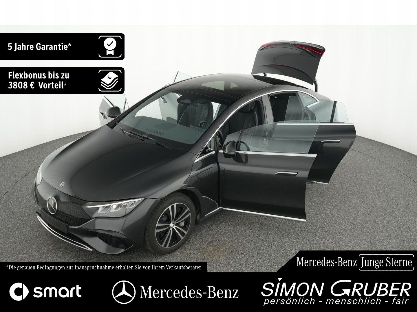 Fahrzeugabbildung Mercedes-Benz EQE 300 Electric Art Pano KeyGo Ambi Memo LED