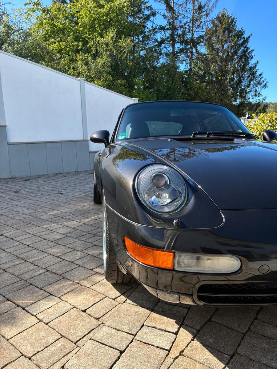 Porsche 911 993 Carrera Cabriolet 1995 Schalter 139tkm  