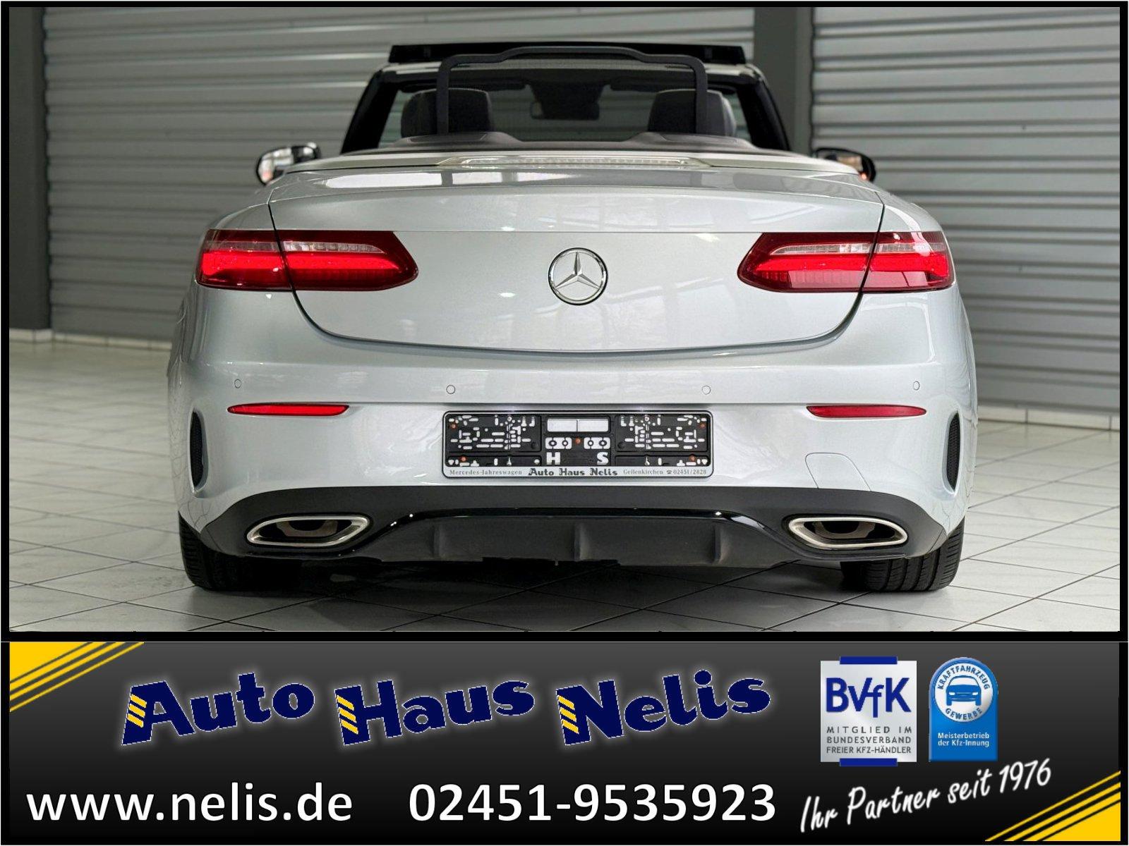 Mercedes-Benz E 200 Cabrio AMG-Line Airscarf Comand-Online Led