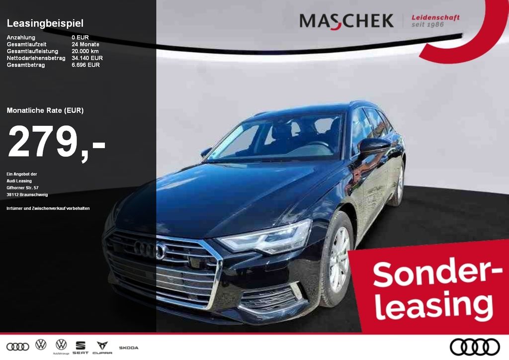 Audi A6 Avant 45 TFSI quatt LED PDC Memory Sitzbelüft