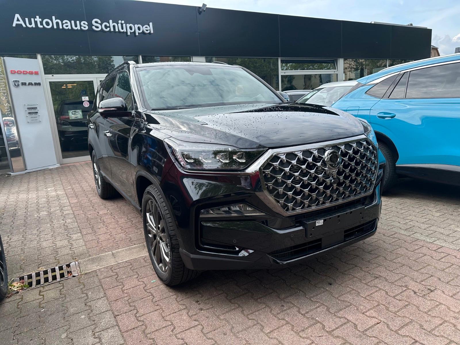 KGM Rexton 4x4 Blackline, Wildleder 3,5t Anhängelast