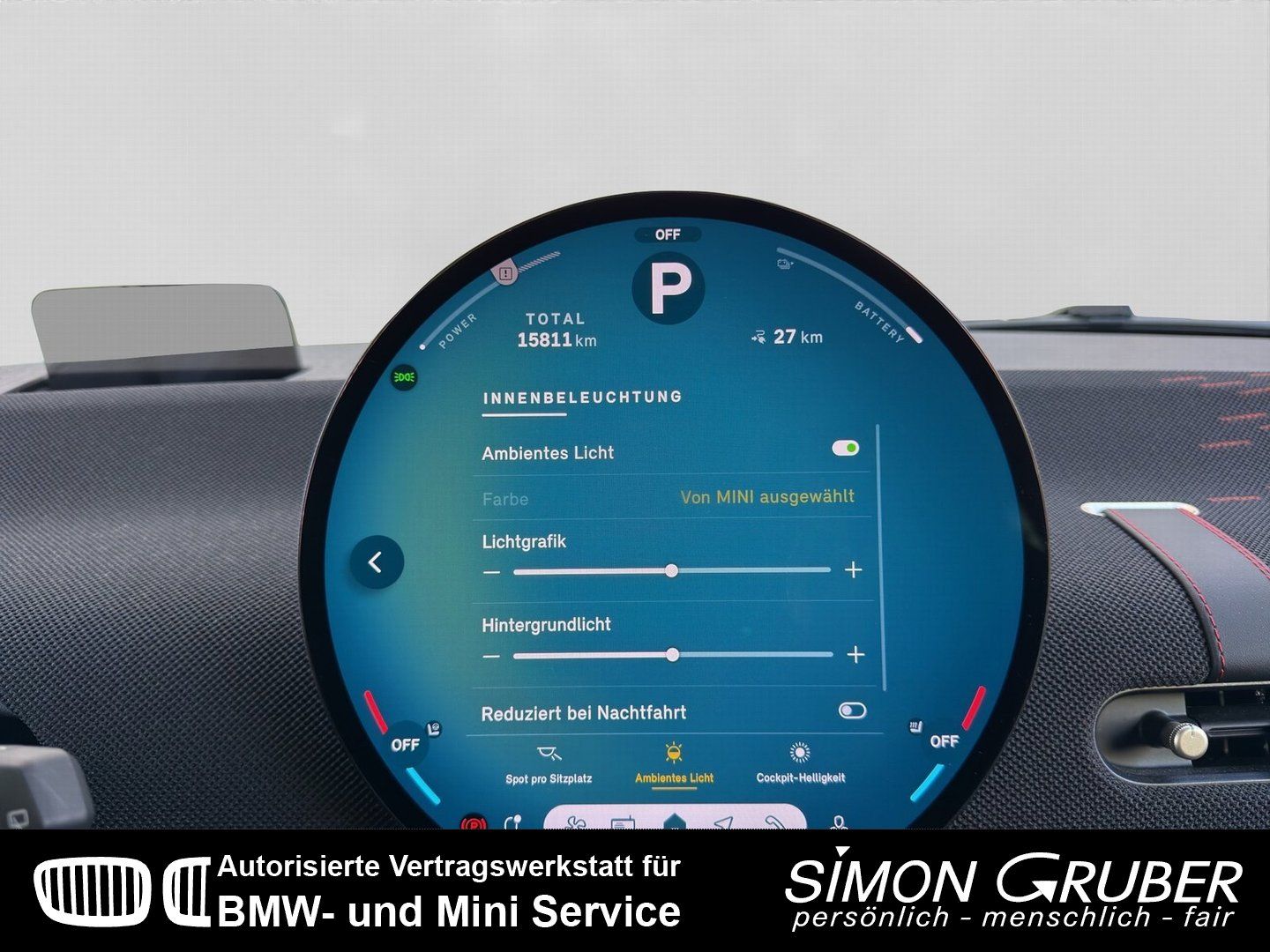 Fahrzeugabbildung MINI Cooper SE John CooperWorks Panorama HUD Ambiente