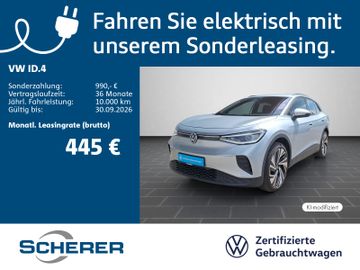 Volkswagen Leasingangebot: Volkswagen ID.4 PRO ELECTRIC SOH 99% IQ.LIGHT NAVI AHK REAR