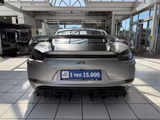 Porsche Cayman 718 GT4 CLUBSPORT*CHRONO*PADM*VTS*SERVICE - silberne Porsche Cayman