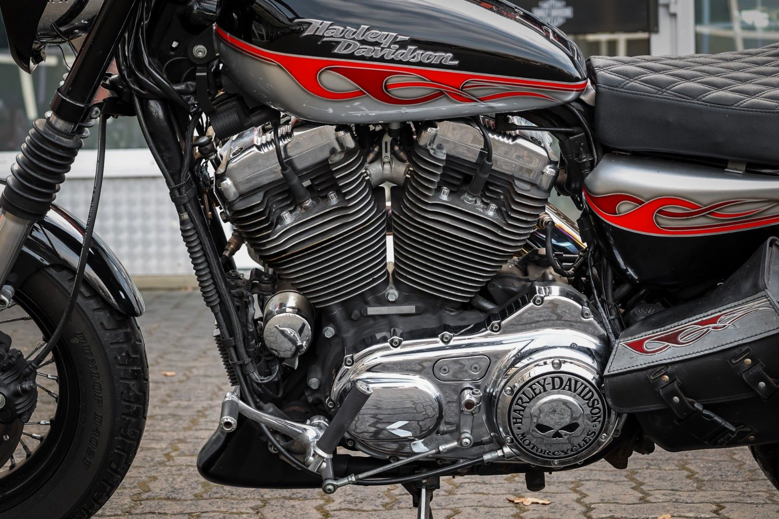 Fahrzeugabbildung Harley-Davidson XL1200L Cafe Racer Umbau -BSL 200er  Heckumbau--