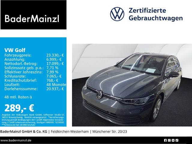 Volkswagen Golf 1.5 TSI Life LED Navi SHZ Virtual 2xPDC