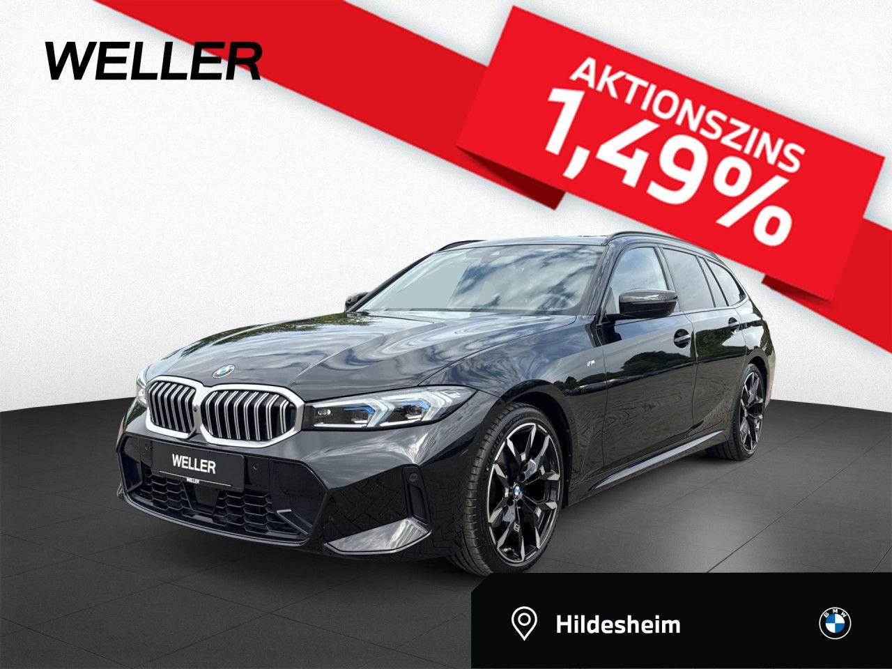 BMW 320i T M SPORT AdLED DA St+Go Pano 19" Leas399.-