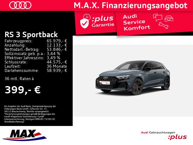 RS3 Sportback QUATTRO +MATRIX+WABEN+SONOS+PANO+