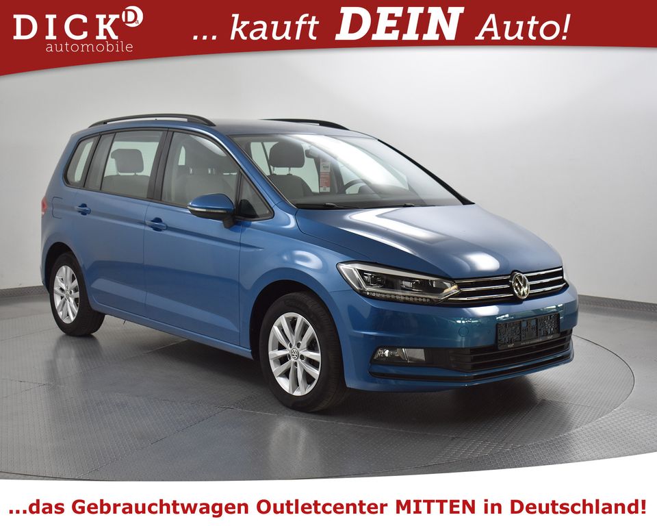 Volkswagen Touran 2.0d Comfortl NAVI+LED+AHK+SHZ+MFL+PDC+LM - 2017