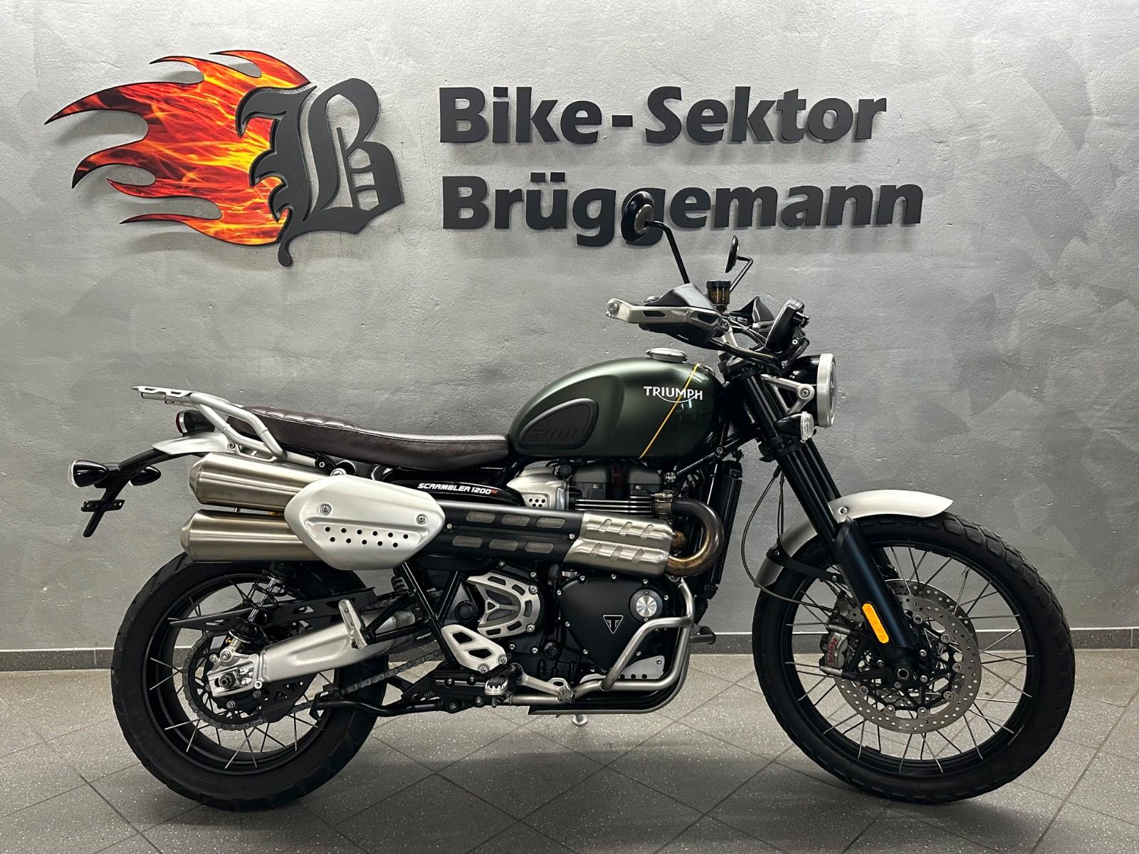Triumph Scrambler 1200 XC , 1. Hand + Extras !!!