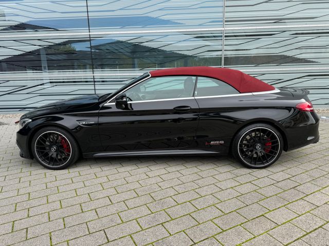 Mercedes-Benz C 63 AMG Cabrio /Verdeck rot/Night-Paket