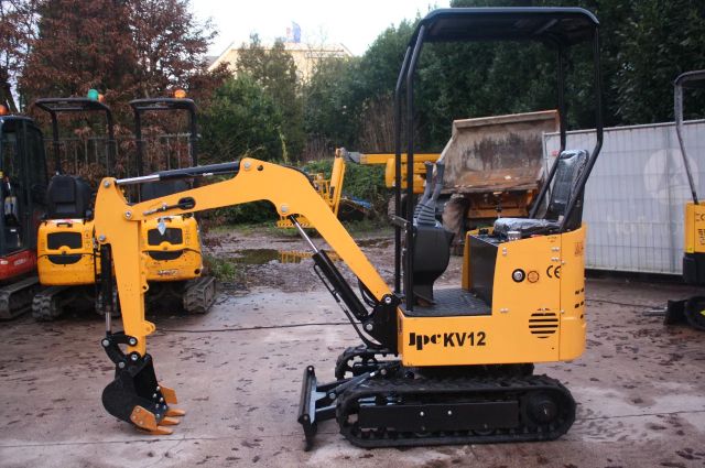 Andere JPC KV12 minigraver demo excavator captok