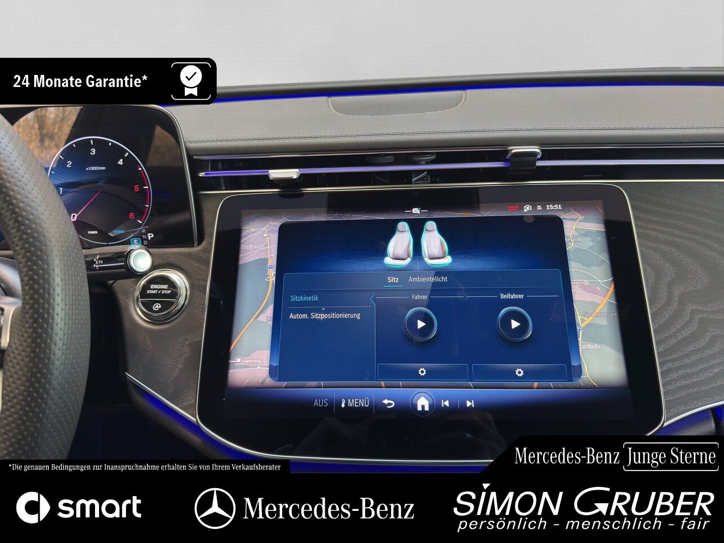 Fahrzeugabbildung Mercedes-Benz E 220 Td AMG Line Adv+ DigiLight Memory Distroni