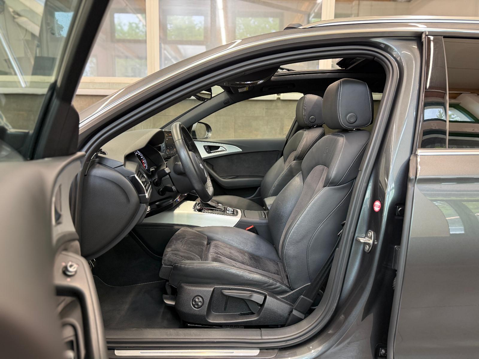 Audi A6 5 J. Garantie PANO AHK LED NAVI LEDER KEYL.