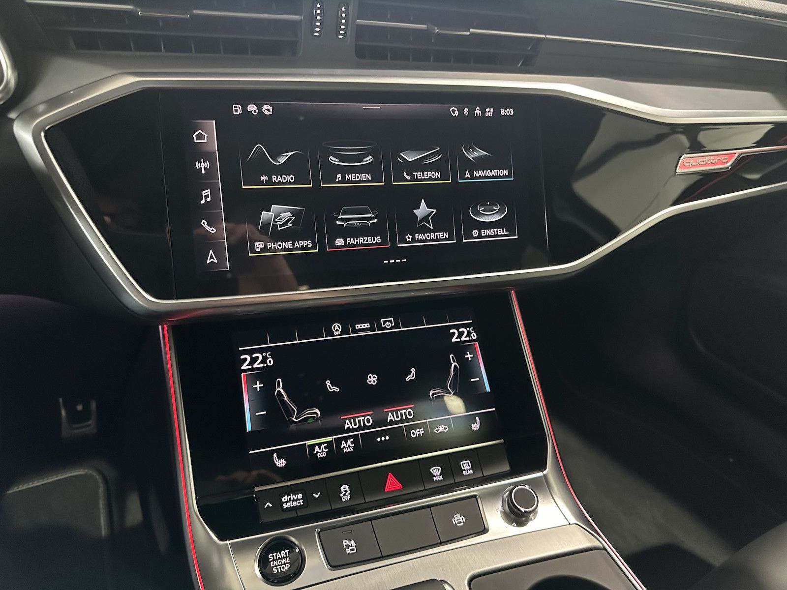 Fahrzeugabbildung Audi A6 Avant 45 TFSI quattro S line/Leder/Pano/´21/