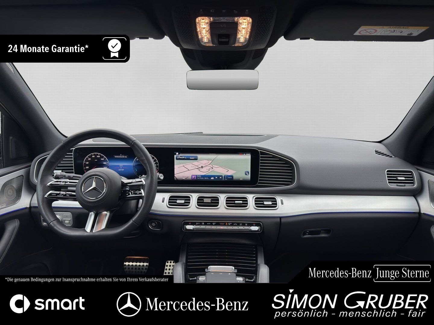 Fahrzeugabbildung Mercedes-Benz GLE 400 e AMG Night Pano Airmatic Burm MBeam 360