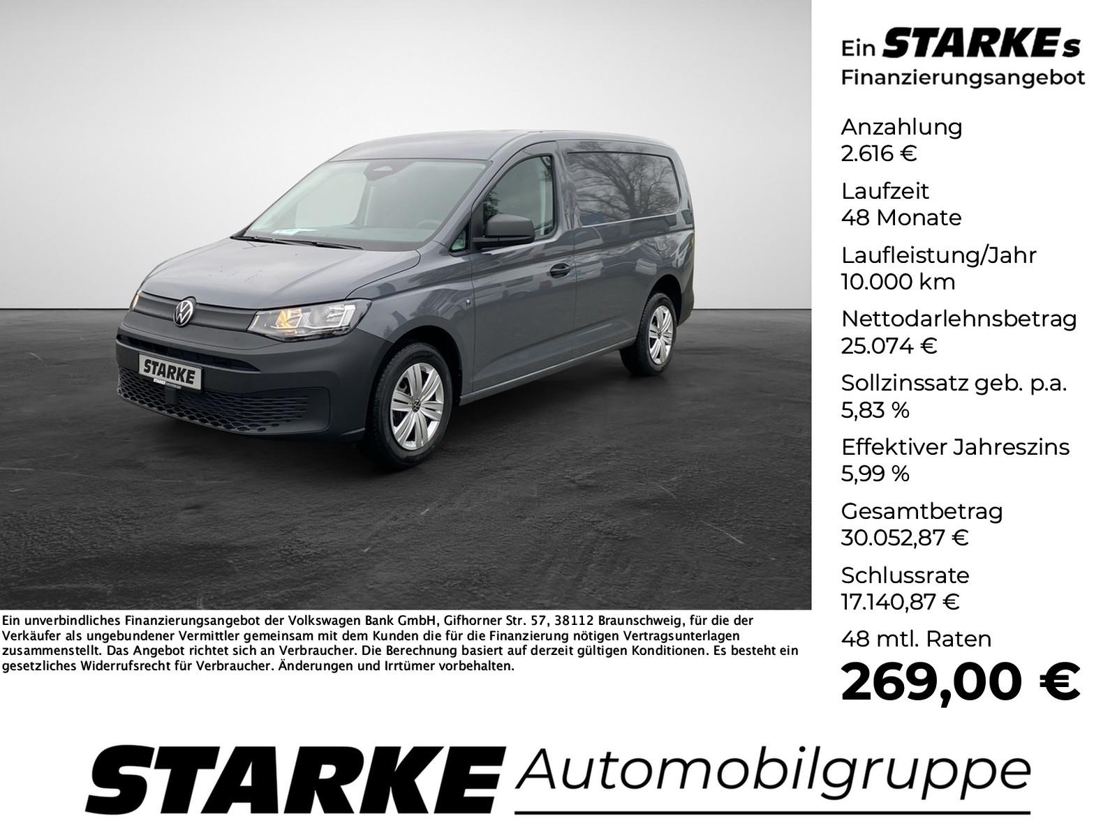 Volkswagen Caddy Maxi Cargo 2.0 TDI Kasten lang  AHK PDC Te