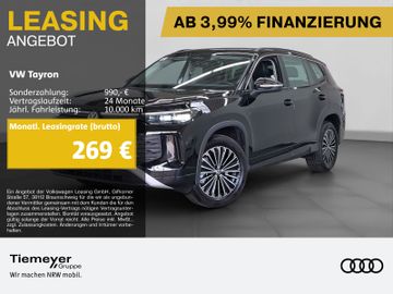 Volkswagen Leasingangebot: Volkswagen Tayron 2.0 TDI DSG 4M LIFE 7-SITZE NAVI AHK KAME