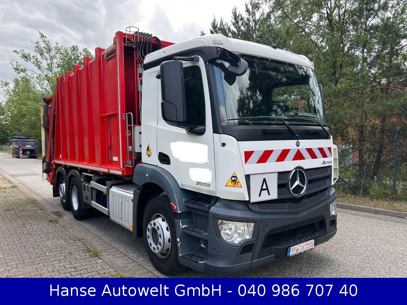 Mercedes-Benz 2533 Antos Müllwagen*ZoellerMediumX2*E6*