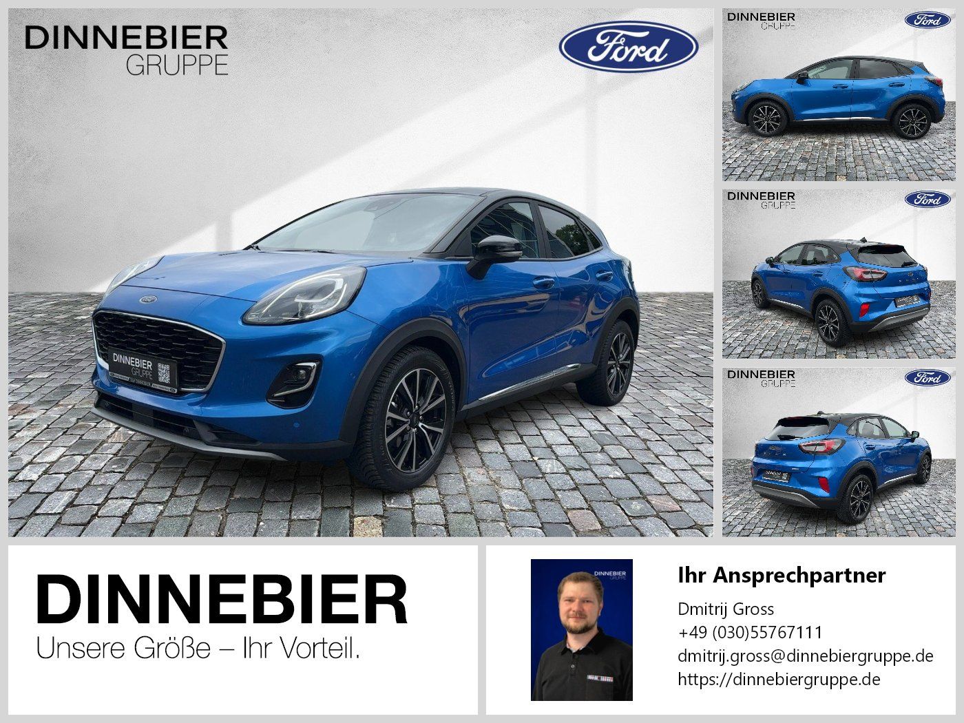 Ford Puma TITANIUM. 2022.25MY. ACC CAM LED NAVI PDC