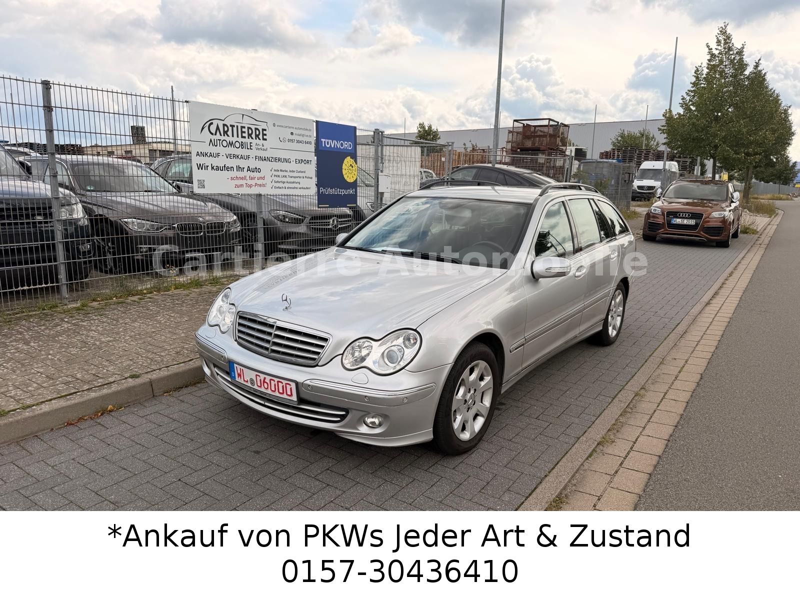 MERCEDES-BENZ C 220 T Elegance 1.Hand Automatik Leder AHK ALU
